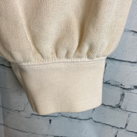 Rails Reeves drop sleeve cuffed oversized rolled hem Sweatshirt S Cream Pumice - Picture 9 of 16